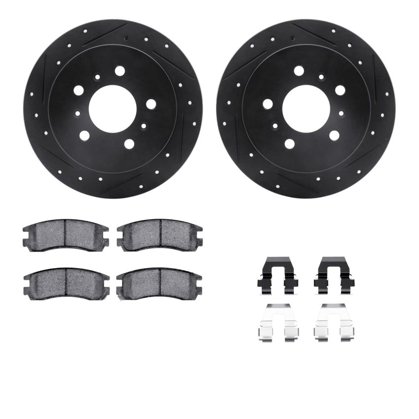 Dynamic Friction 8512-45002 Rotor Kit
