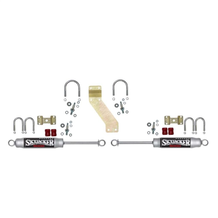 Skyjacker 9268 76-77 Ford F-150 9000 Dual Stabilizer Kit w/Silver Cylinders
