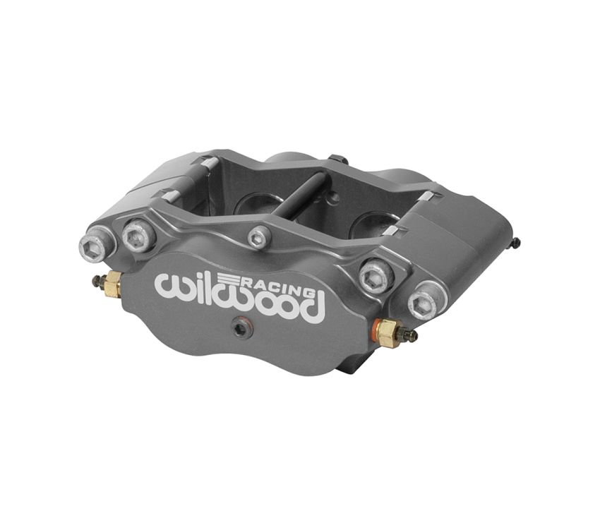 Wilwood 120-15563-SI Billet Narrow Dynalite Radial Mount Caliper - 1.38in Piston / .81in Disc / Type III Silver