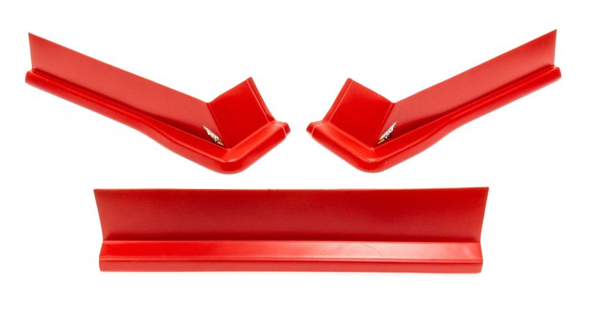 FIVESTAR FIV3022-417-R Modified Aero Valance 3pc. Red