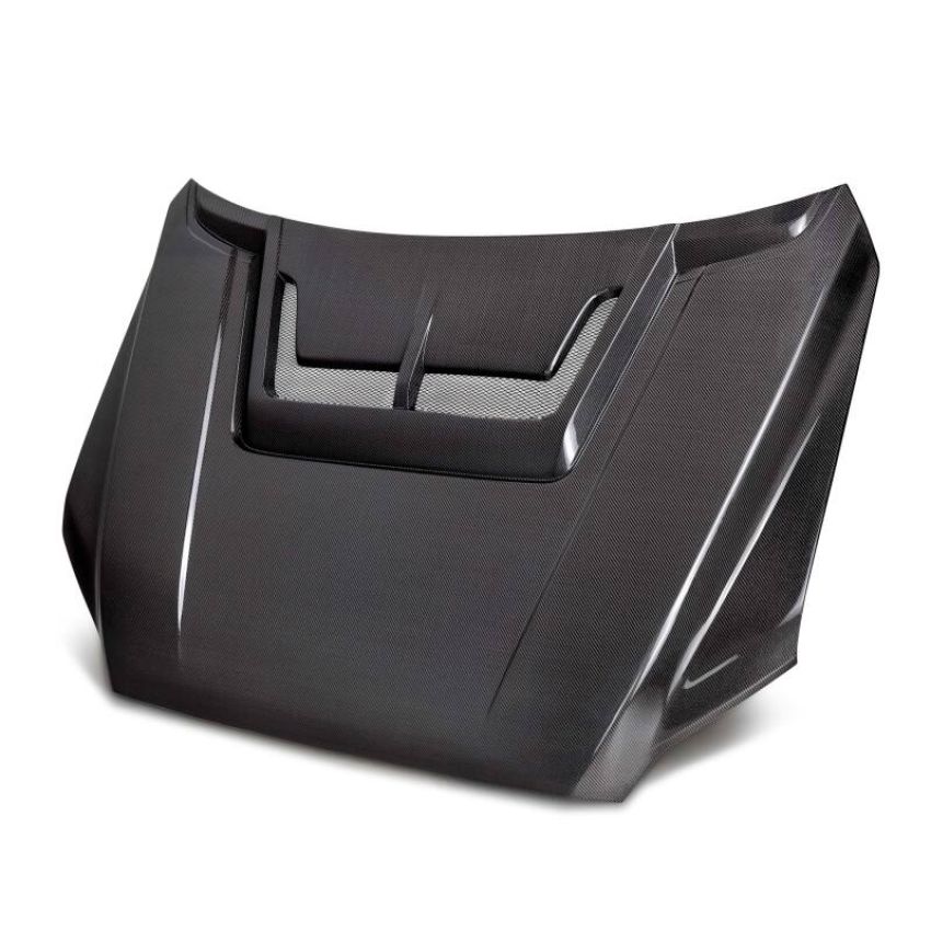 Seibon HD23TYTU-RR 22-24 Toyota Tundra / 23-24 Toyota Sequoia RR-Style Carbon Fiber Hood