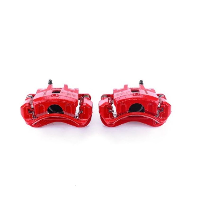 PowerStop S2648 Red Powder Coated Calipers