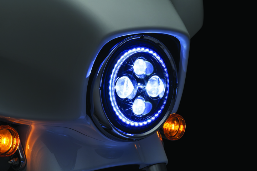 Kuryakyn 2460 Orbit Vision 7inch Led Headlight