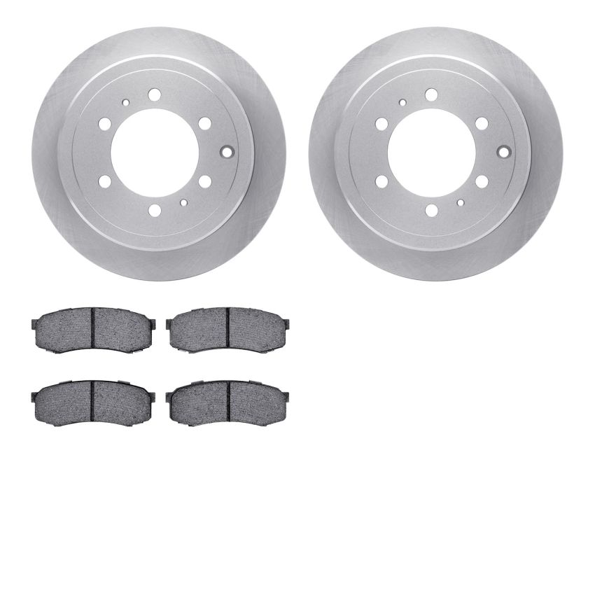 Dynamic Friction 6502-76587 Rotor Kit