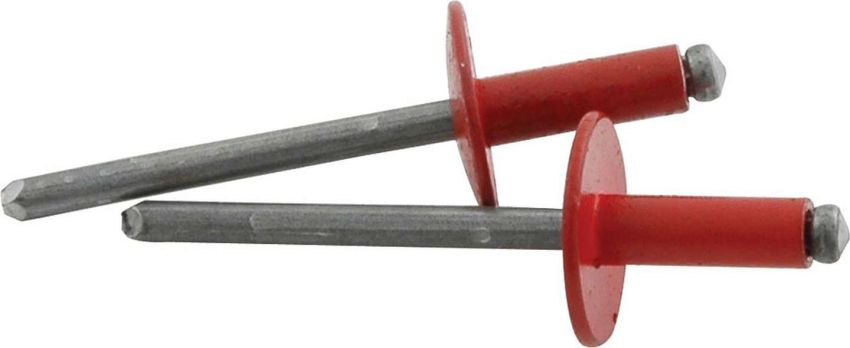 ALLSTAR PERFORMANCE ALL18162 Lg Hd Rivet 250Pk Red