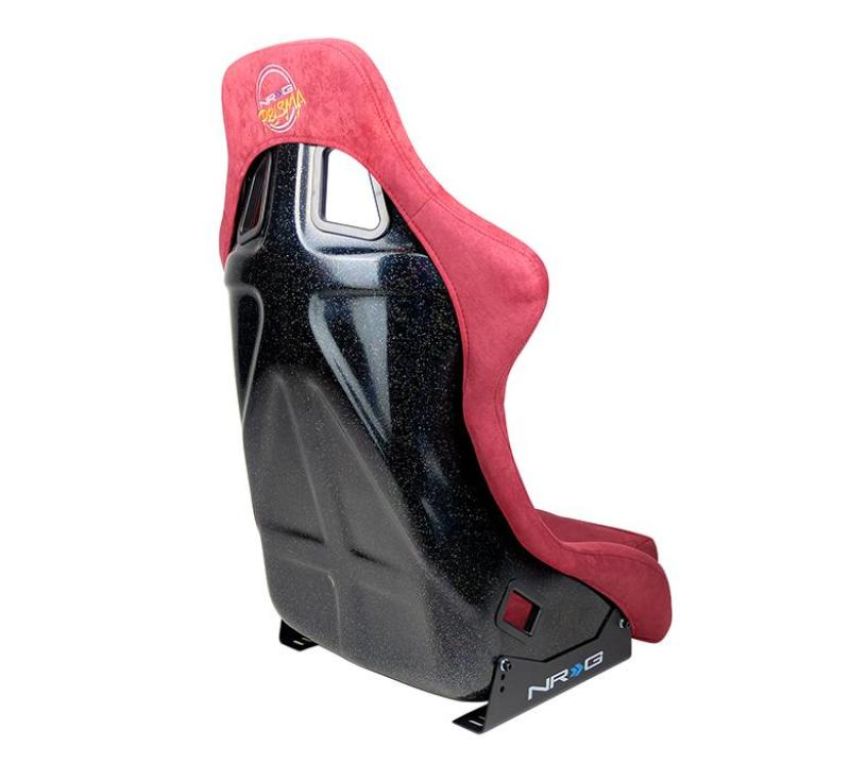 NRG FRP-303MAR-PRISMA FRP Bucket Seat PRISMA Edition - Medium (Maroon/ Pearlized Back)