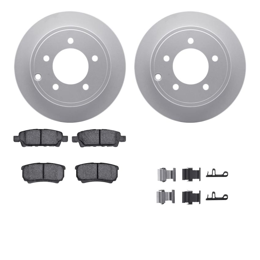 Dynamic Friction 4512-39054 Rotor Kit