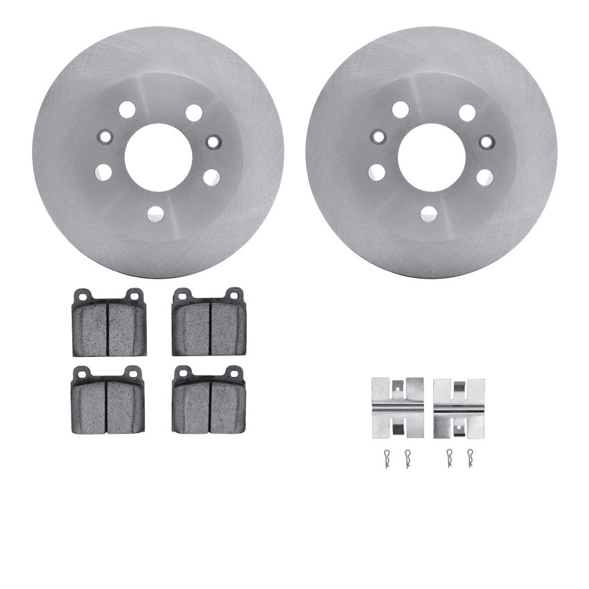 Dynamic Friction 6512-74393 Rotor Kit