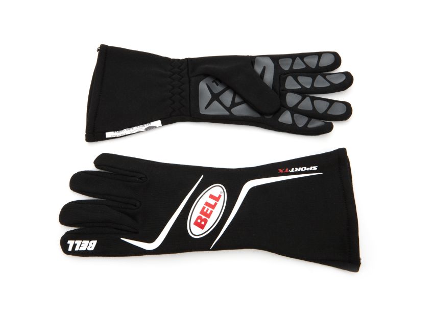 BELL HELMETS BELBR20061 Glove SPORT-TX Black/Red Small SFI 3.3/5