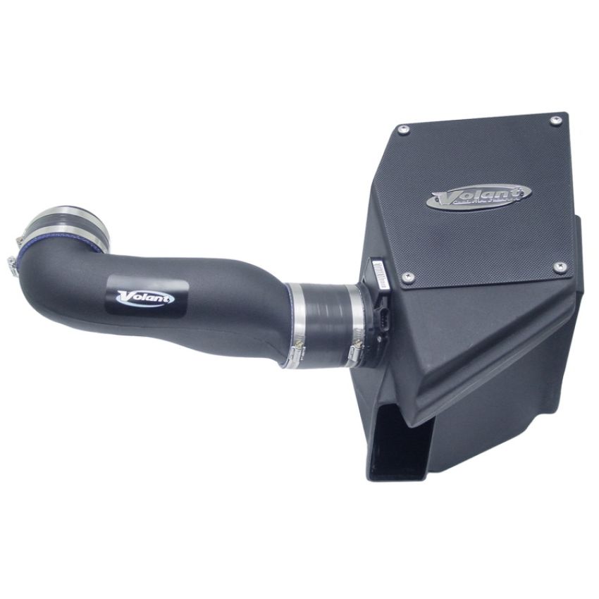 Volant 15857150 Volant air intake systems utilize a high-velocity venturi filter adapter which provides a smooth transition through the MAF sensor into the intake tube for a much needed airflow improvement over the factory rubber tubing and resonator box.