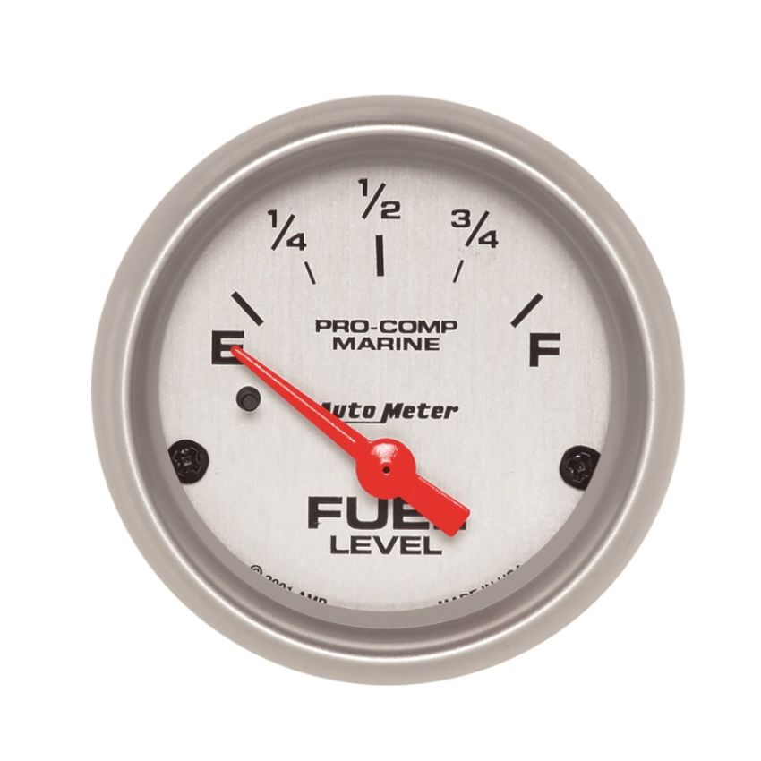 AutoMeter 200760-33 GAUGE, FUEL LEVEL, 2 1/16