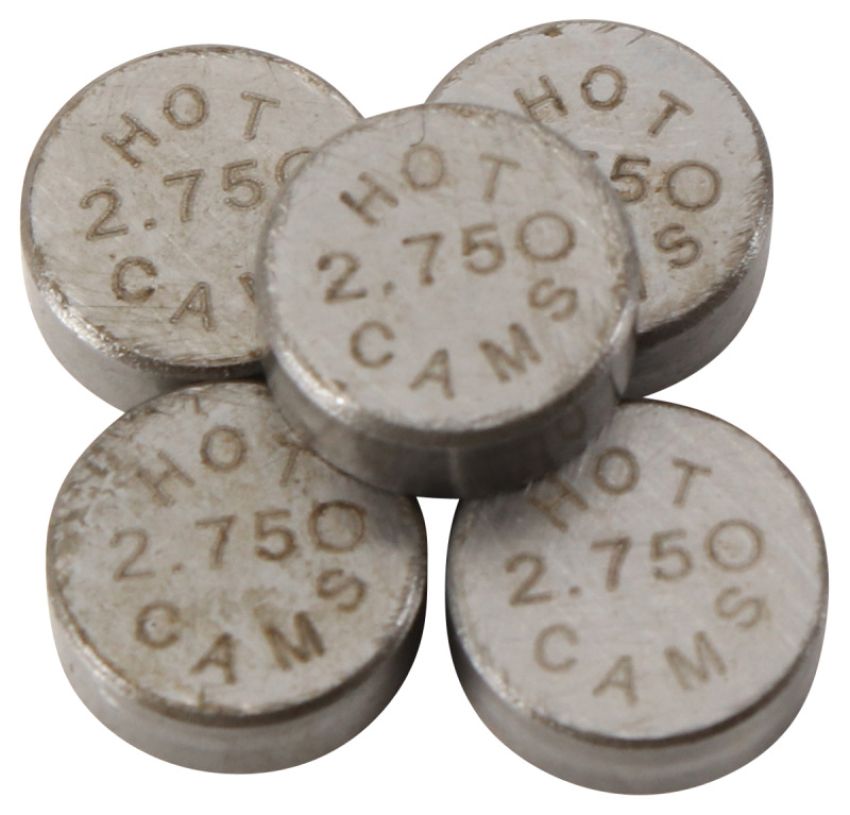 Hot Cams 5PK748275 2008-2013 Yamaha WR 250 R Dual Sport 250cc 2.75mm Shim Kit - 5 Pack