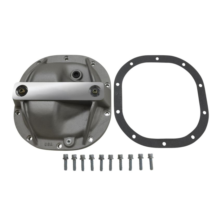 Yukon Gear & Axle YP C3-F8.8-B Yukon Gear 8.8in Ford Low Profile Ta HD Aluminum Rear Cover