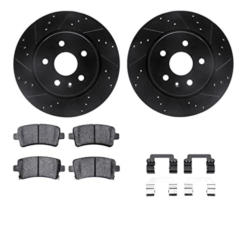 Dynamic Friction 8612-65017 Rotor Kit