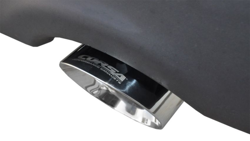CORSA Performance 14405 Corsa 2009-2018 Dodge Ram 1500 4.7L Quad/Crew Cab/Short Bed Polished Dual Exit Cat-Back Exhaust