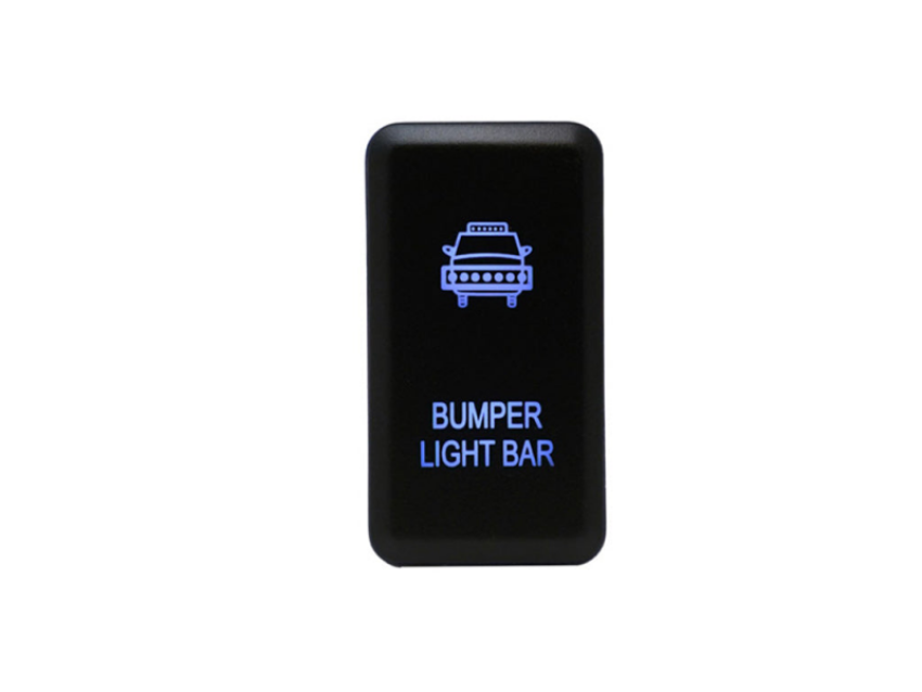 Cali Raised LED CR2389 Cali Raised Tall Style Toyota Oem Style Bumper Light Bar Switch - Blue