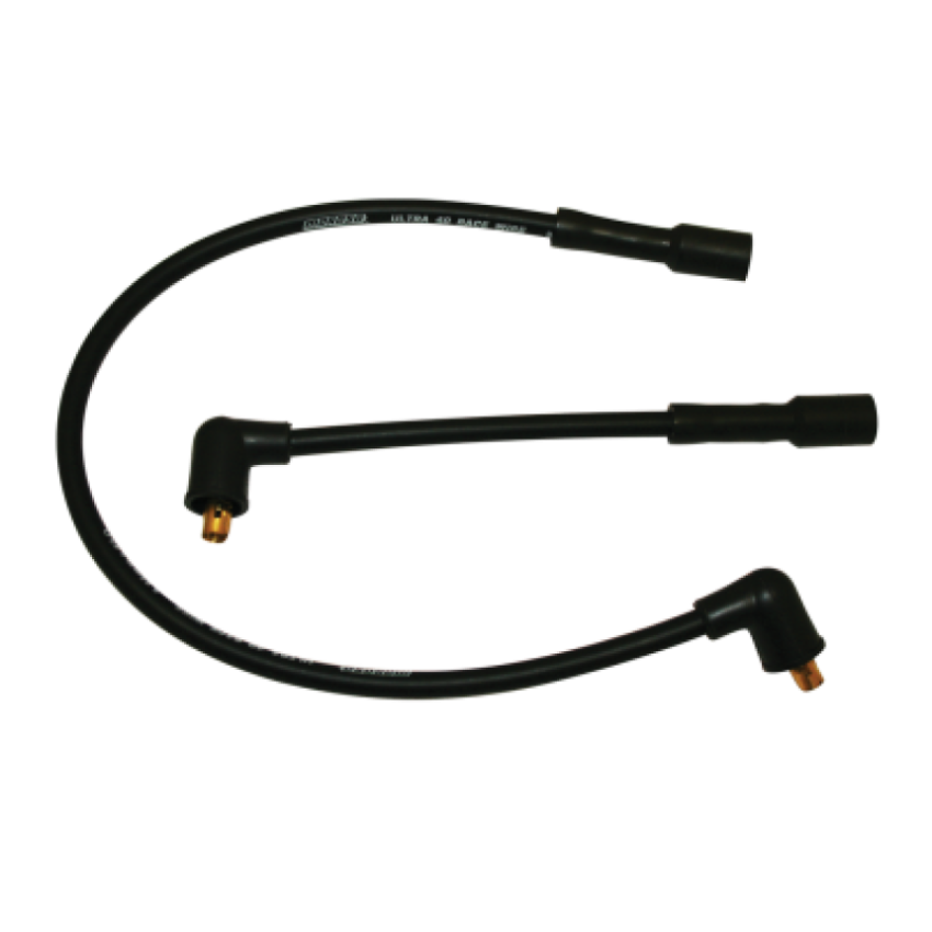 Moroso 28323 85-96 Harley-Davidson FLT/FLHT/FLHR/FLTR/FLHS Ultra 40 Wire Set - Black