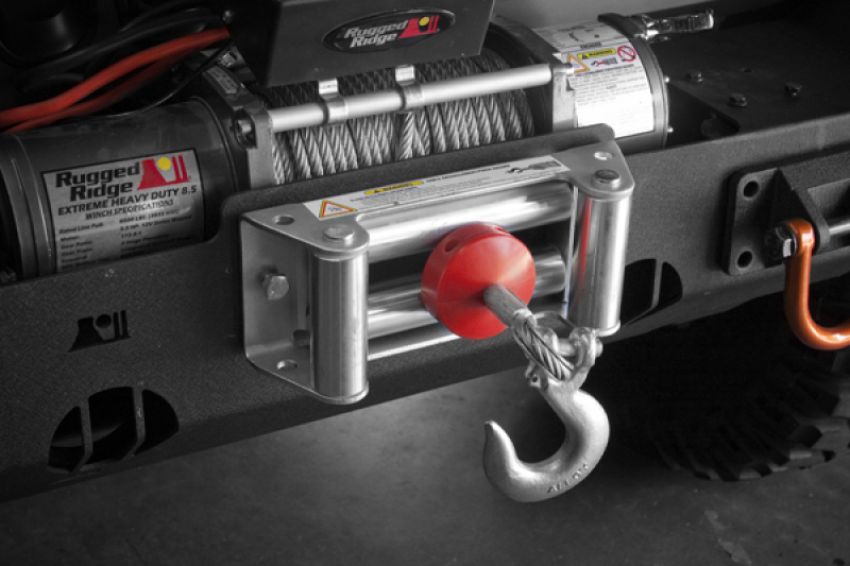 Winch Cable Stopper  Red Universal