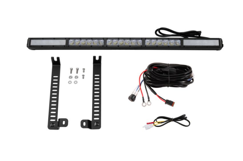 Diode Dynamics DD6760 14-19 Toyota 4Runner SS30 (Single) Stealth Lightbar Kit - White Combo