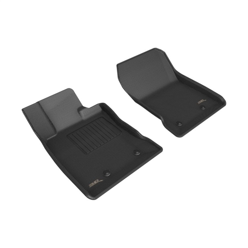 3D MAXpider L1TY28311509 3D MAXipder 2023 Toyota GR86 / Subaru BRZ Kagu Black Floor Mat - Row 1