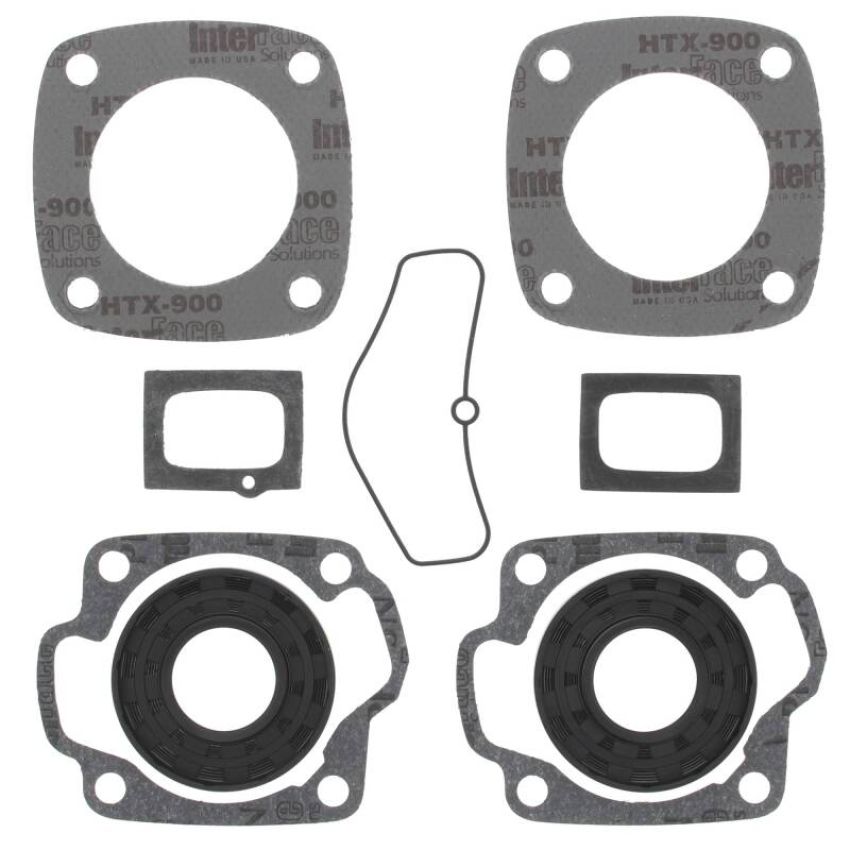 Vertex Pistons 711120A Vertex Gaskets 1977 Moto Ski Nuvik 305 Late Model FC/2 Complete Gasket Kit w/ Oil Seals