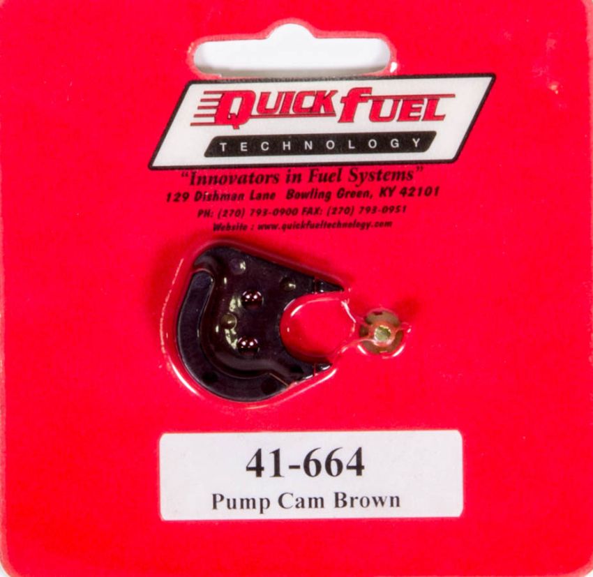 QUICK FUEL TECHNOLOGY QFT41-664 Pump Cam (Brown)