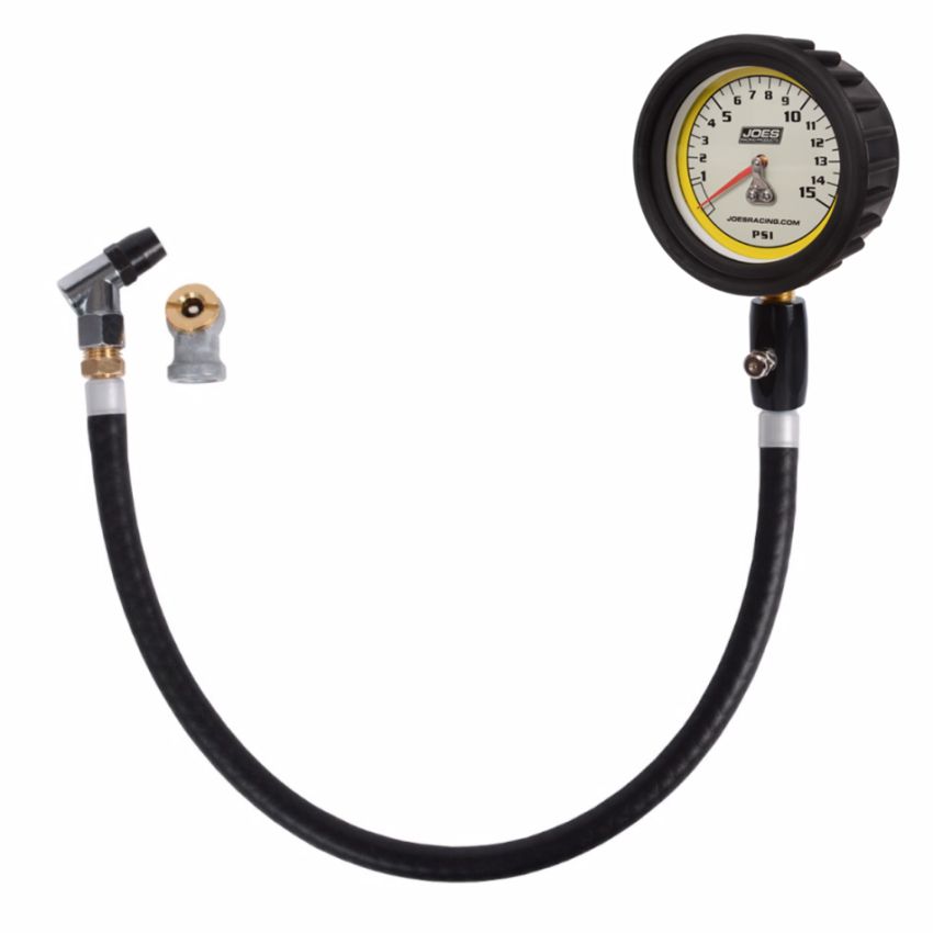 JOES RACING PRODUCTS JOE32325 Tire Pressure Gauge 0-15psi Pro w/HiFlo Hold