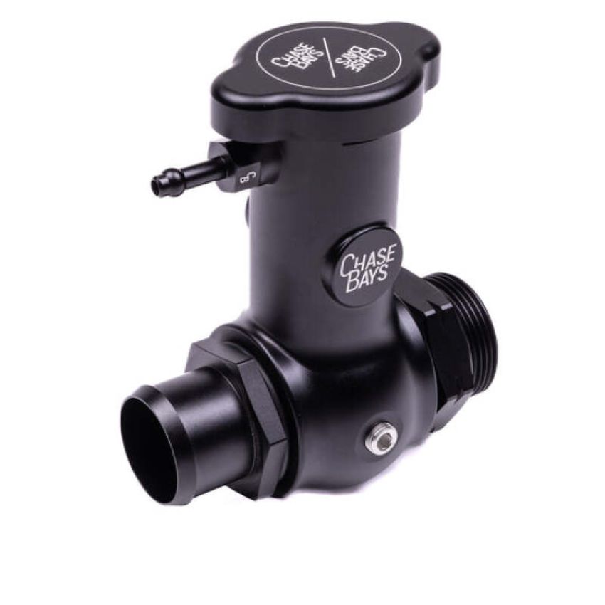 Chase Bays CB-IFN-138-20ORB-RADCAP-A 1.38in (35mm) Hose to 20ORB Raised Inline Filler Neck w/ Cap