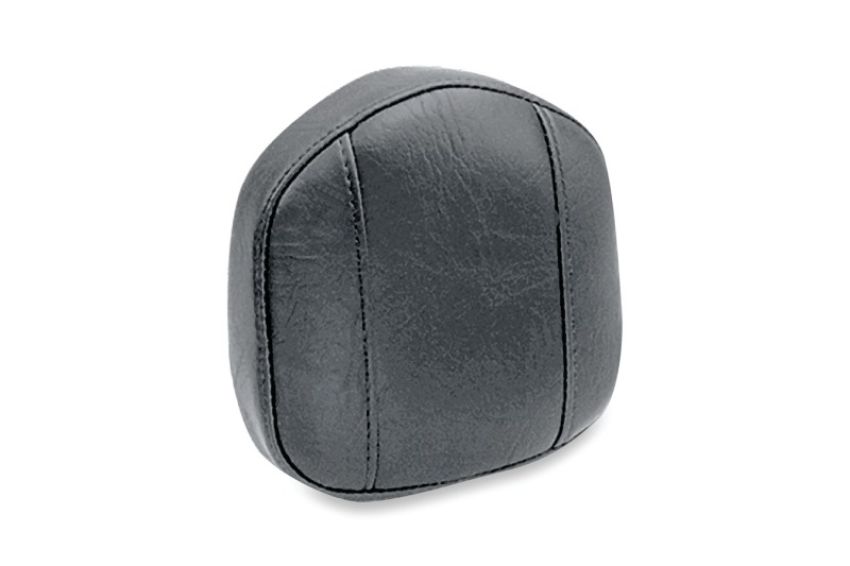Mustang Motorcycle 75633 Mustang Harley Sissy Bar Pad (6.5 inch x 6 inch) - Black