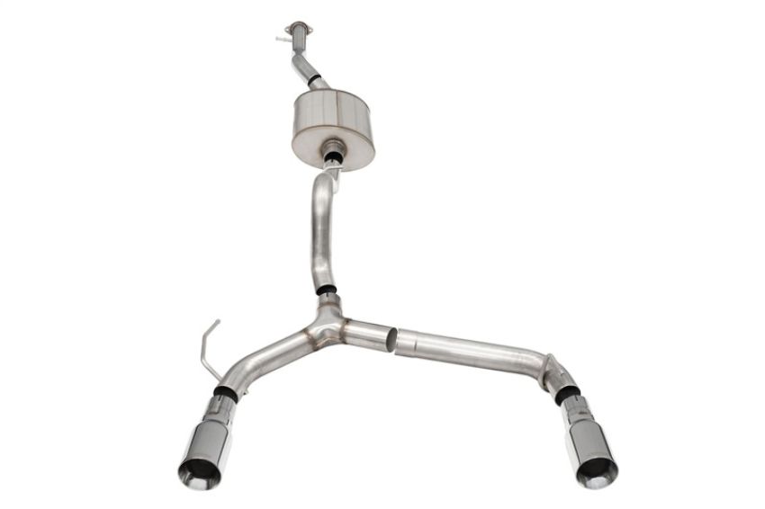 CORSA Performance 21210 Corsa 21-24 Ford Bronco 2.7L 4-Door 2.75in Cat-Back Dual Rear Exhaust w/4in Straight-Cut Polish Tips
