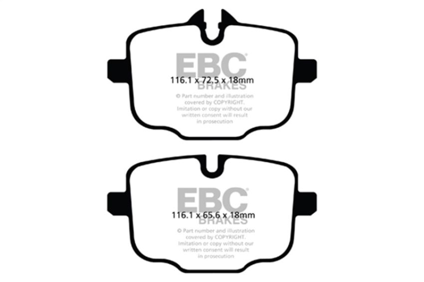 EBC Brakes DP52089NDX Bluestuff NDX Full Race Brake Pads