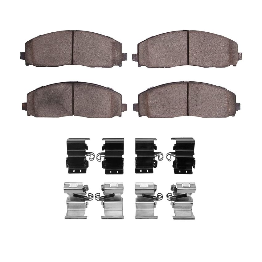 Dynamic Friction 1551-1589-01 Brake Pad Kt