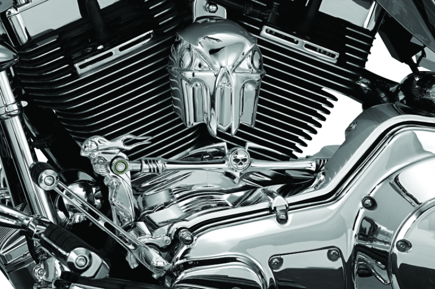 Kuryakyn 1075 Zombie Shift Linkage Chrome