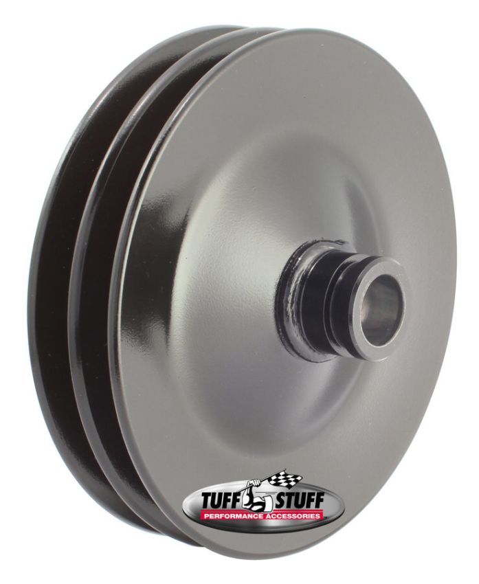 TUFF-STUFF TFS8486B Double V-Groove Power Steering Pump Pulley