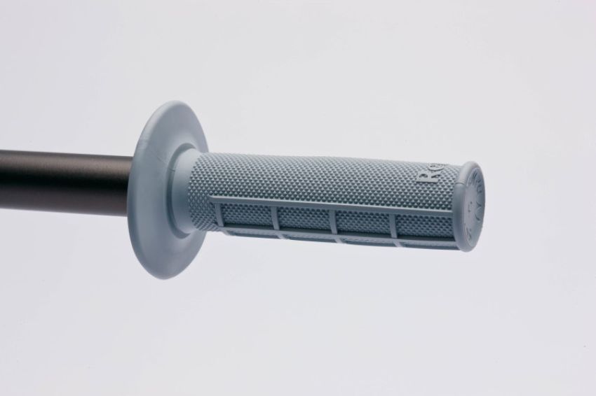 Renthal G086 MX Grips Soft Diamond/ Waffle - Light Grey