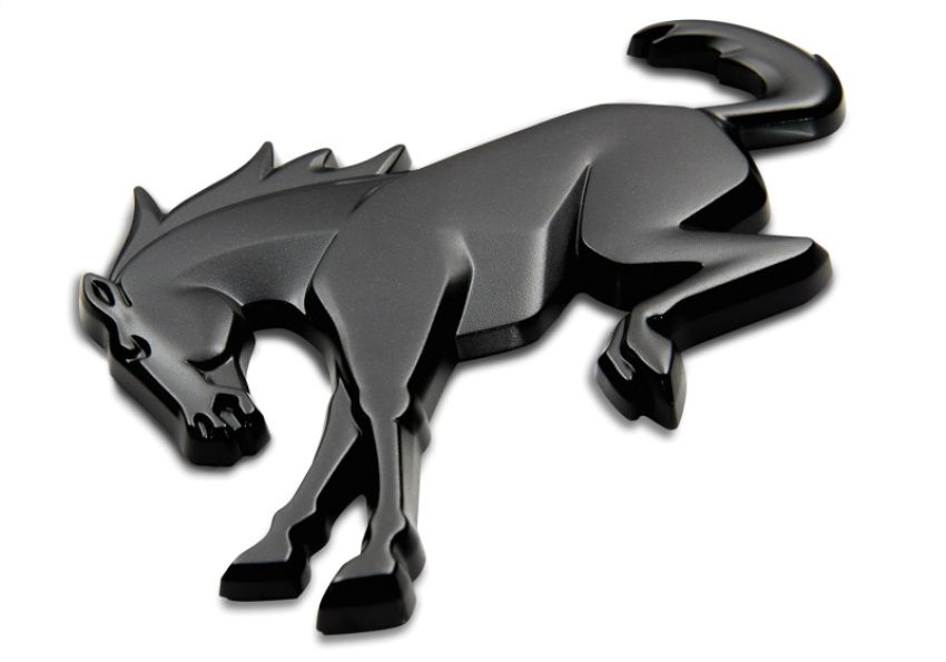 Ford Racing M-1447-BRMB 2021-2026 Bronco Rear Emblem-Matte Black