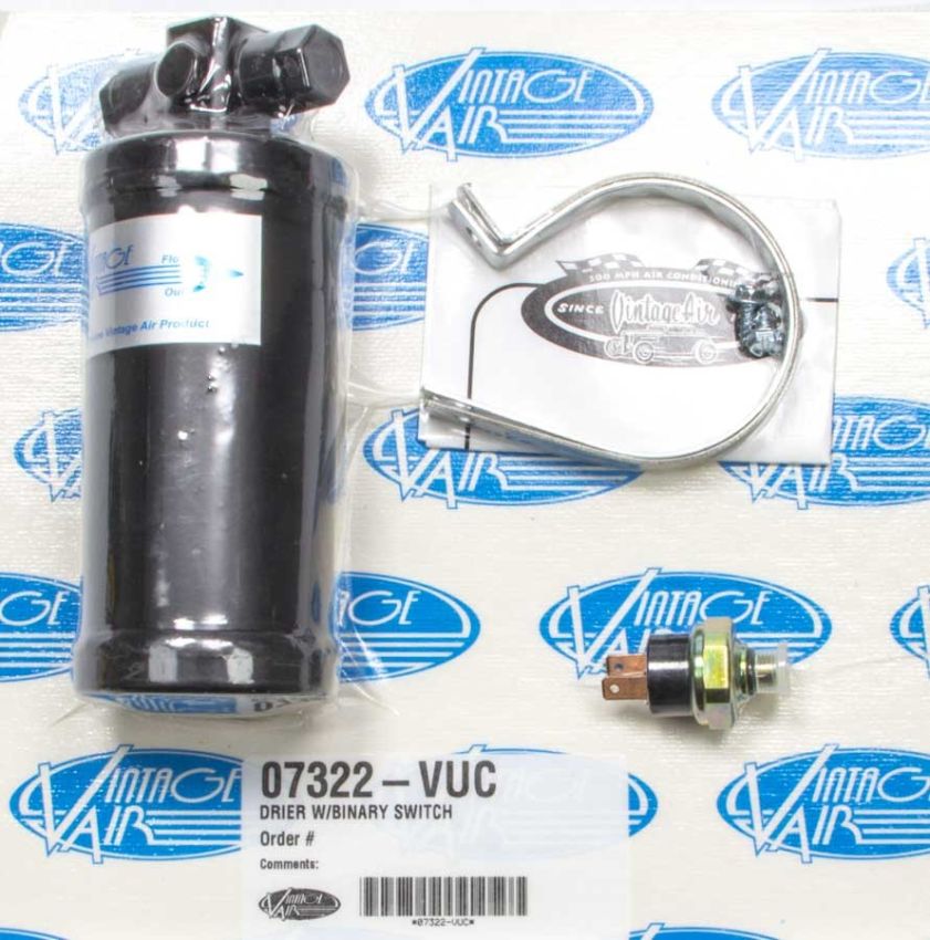 VINTAGE AIR VIN07322-VUC Black Drier
