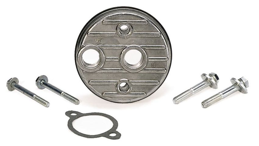 Moroso 23770 Chevrolet Big Block/Small Block Oil Filter Bypass Plate