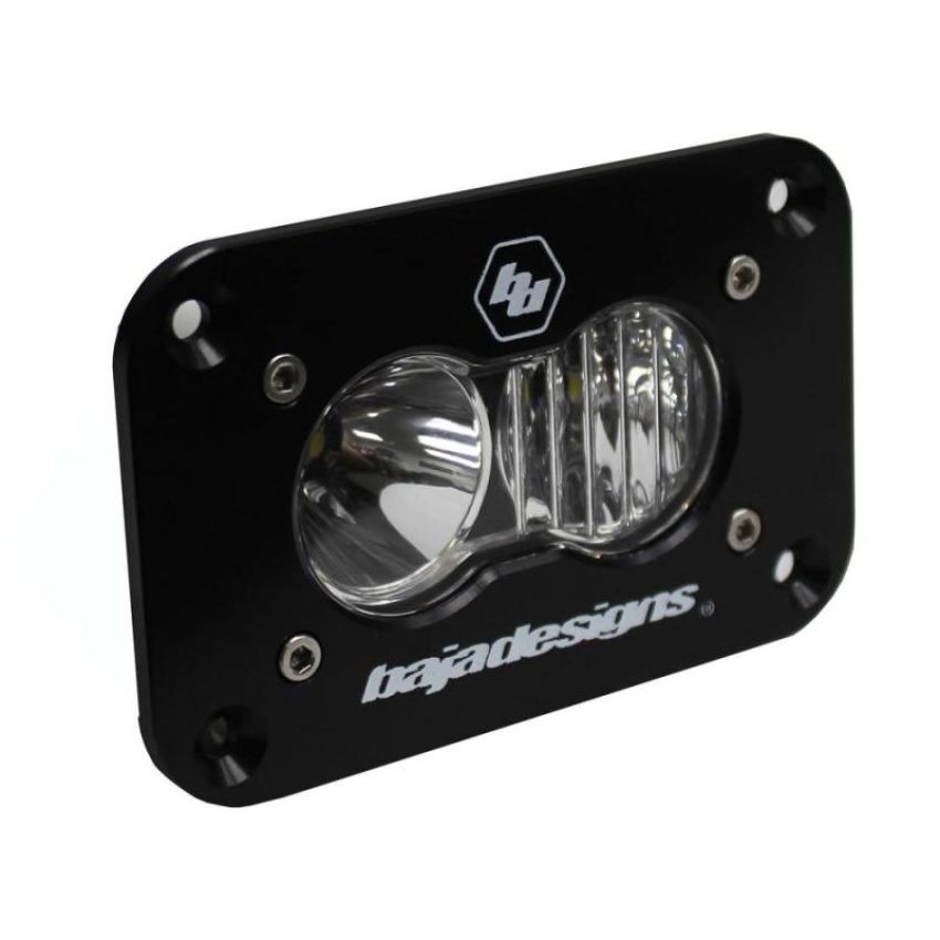Baja Designs 541003 S2 Sport Black Flush Mount LED Auxiliary Light Pod
