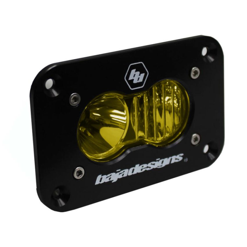 Baja Designs 541013 S2 Sport Black Flush Mount LED Auxiliary Light Pod
