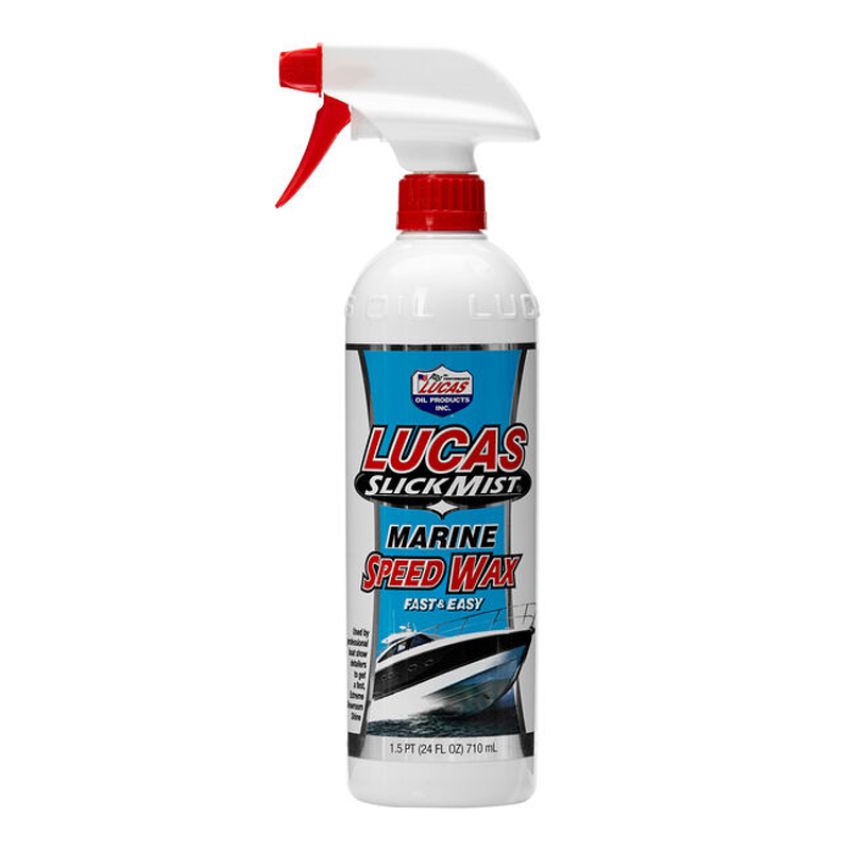 LUCAS OIL LUC10980 Slick Mist Marine Speed Wax 24oz.