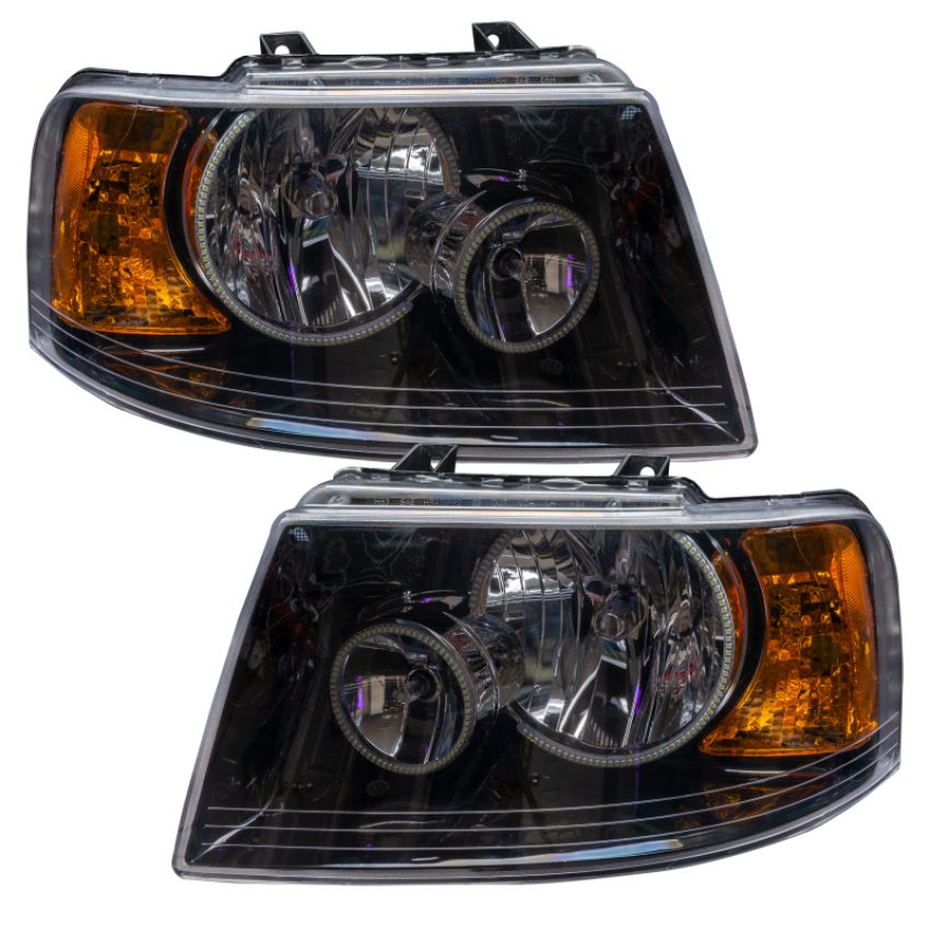 Oracle Lighting 7154-001 SMD Pre-Assembled Headlights, Black, White
