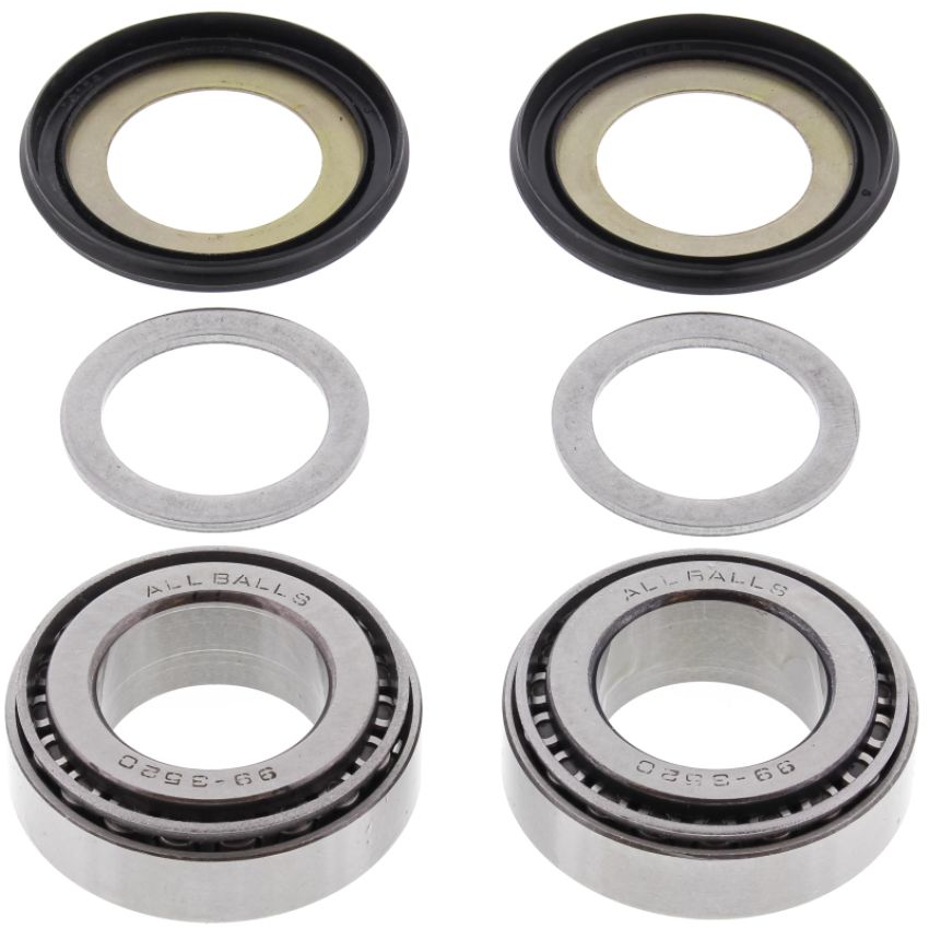 All Balls Racing 22-1057 79-81 Honda CR125R Steering Bearing Kit