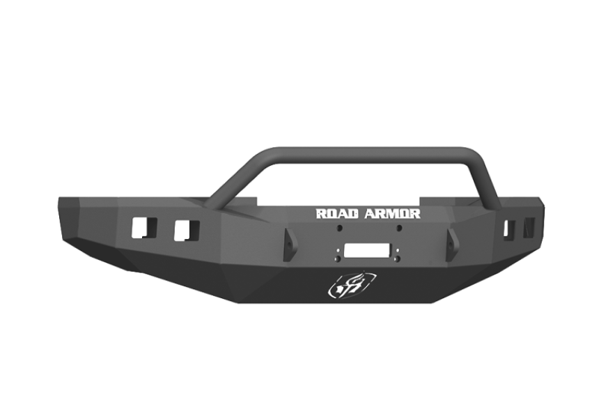 Road Armor 617F4B 17-20 Ford F-250 Stealth Front Winch Bumper w/Pre-Runner Guard - Tex Blk
