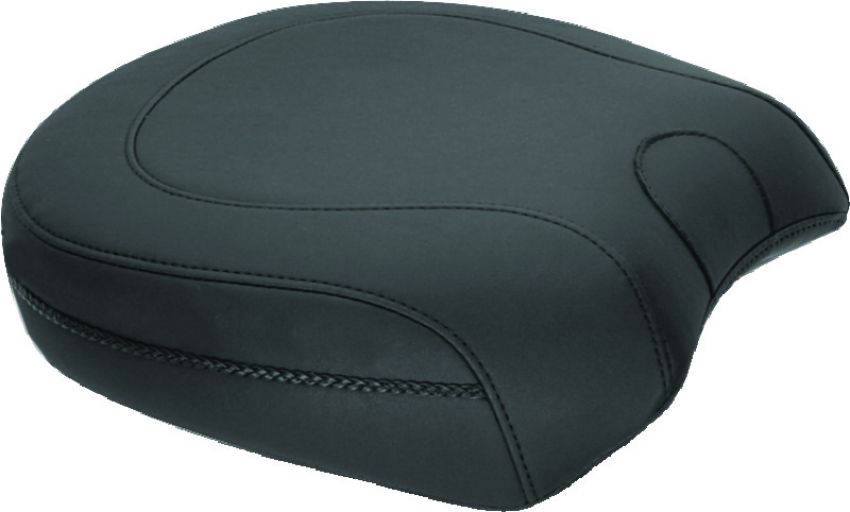 Mustang Motorcycle 78061 Mustang 06-17 Harley Dyna , 93-17 Wide Glide Fender Bib w/Studs - Black