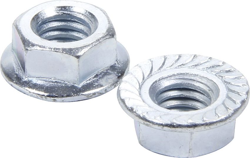 ALLSTAR PERFORMANCE ALL16041-10 Serrated Flange Nuts 5/16-18 10pk