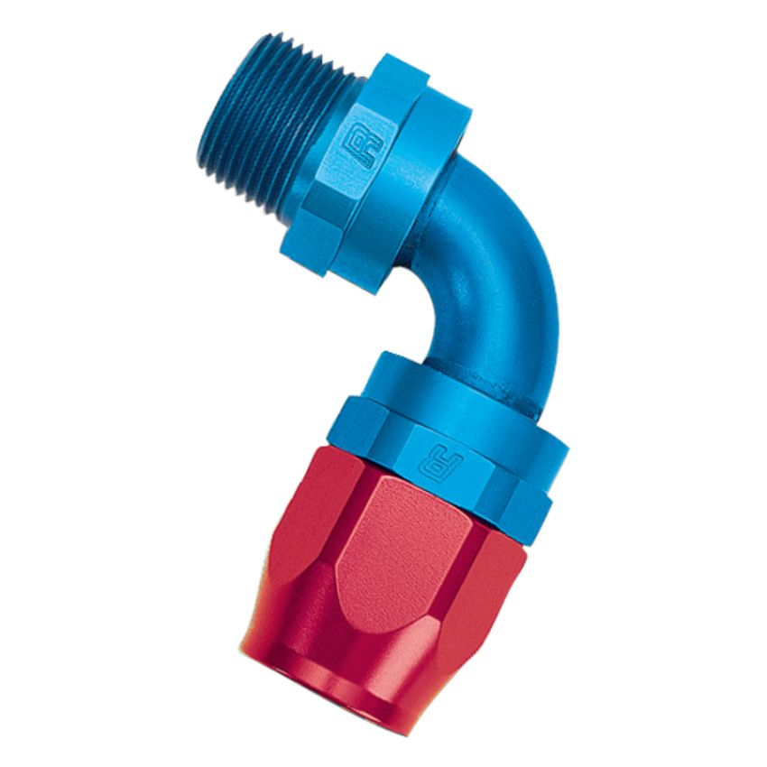 RUSSELL RUS612090 90 Deg. Full Flow Hose End #6 - 1/4 NPT