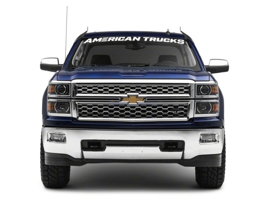 Raxiom S103508 14-15 Chevrolet Silverado 1500 50-In Curved LED Light Bar Windshield Mounting Brackets