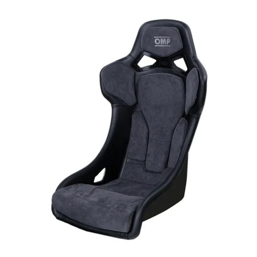 OMP RACING, INC. OMPHA0-0832-A01-071 RT Tuning Seat Leather And Alcantara Black