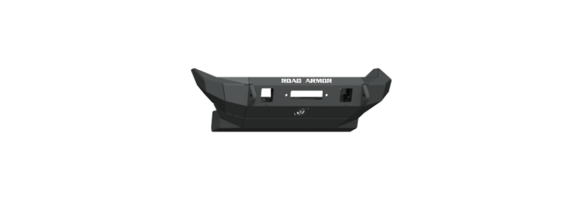 Road Armor 5182F0B 18-20 Jeep Wrangler JL Stealth Front Winch Bumper Mid Width - Tex Blk